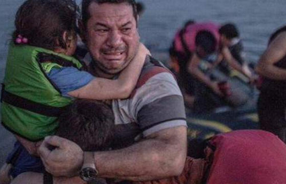 Ο Σύρος πρόσφυγας που έκανε τον πλανήτη να κλάψει έφτασε από την Κω στη Γερμανία.ΦΩΤΟ