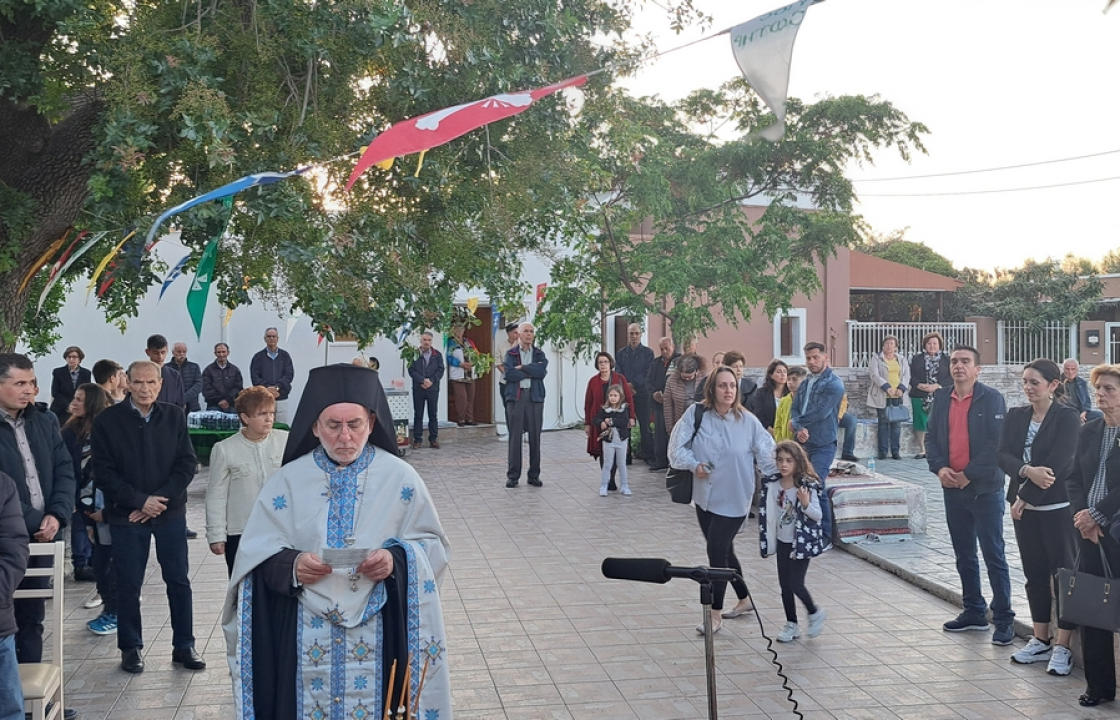 H γιορτή του μεγαλομάρτυρος Αγίου Γεωργίου του Κεφάλα, στην περιοχή Χαλικούρα