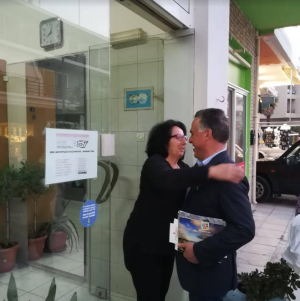 Στην Θεμιστοκλέους, στην Κανάρη και στην Αβέρωφ, ο Γιώργος Κυρίτσης και οι υποψήφιοι της Δύναμης Αλλαγής-ΚΩΣ 2023