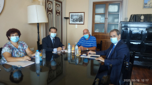 Συνάντηση του  Επάρχου Κω-Νισύρου με εκπροσώπους του Πανελλήνιου Ιατρικού Συλλόγου