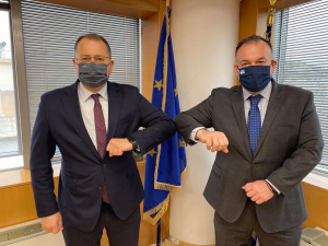 Συναντήσεις του Ι. Παππά στο Υπουργείο Ψηφιακής Διακυβέρνησης