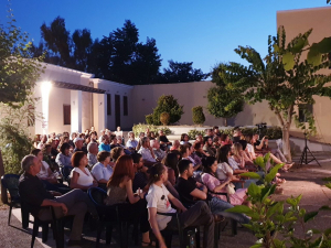 H πολιτική συγκέντρωση των ΚΟΒ ΚΚΕ Κω &amp; Ηρακλειδών στο ΧΑΝΙ. ΦΩΤΟ