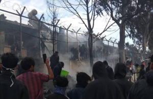Μόρια: Νεκρό παιδί από τη μεγάλη φωτιά μέσα στο Κέντρο Υποδοχής και Ταυτοποίησης