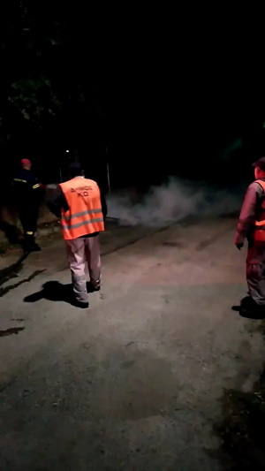 Έβαλαν φωτιά σε κάδους απορριμμάτων στο Ζηπάρι, τα ξημερώματα της Παρασκευής