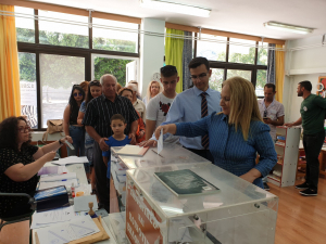 Ψήφισε στο Πυλί η υποψήφια Δήμαρχος Κω Ιωάννα Ρούφα - Έψιμου