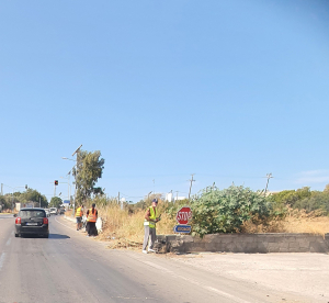 Δήμος Κω: Για πρώτη φορά ο Δήμος παρεμβαίνει, οργανωμένα και αποτελεσματικά, στον καθαρισμό της Επαρχιακής Οδού από την πόλη της Κω έως την Κέφαλο