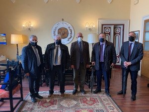 Ο Γενικός Γραμματέας του Υπουργείου Δικαιοσύνης στην Κω - Η συνάντηση στο Επαρχείο