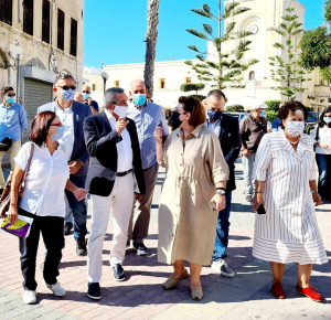 Στην Κω η Υπουργός Πολιτισμού Λίνα Μενδώνη