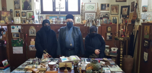Η Ἐνθρόνιση  τής Καθηγουμένης Ἱερᾶς Μονῆς  Ἁγίου Νεκταρίου Κῶ