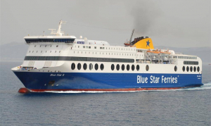 Δείτε την τροποποίηση στο δρομολόγιο του Blue Star 2, για αύριο Κυριακή 31 Μαρτίου, λόγω του απαγορευτικού απόπλου