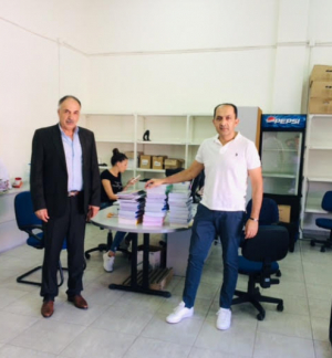 Παραδόθηκε γραφική ύλη στο κοινωνικό παντοπωλείο Ρόδου, από τον Σύλλογο Εργαζομένων ΕΦΚΑ Δωδεκανήσου