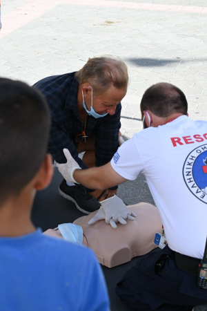 Η δράση της Ελληνικής Ομάδας Διάσωσης Κω για την Παγκόσμια Ημέρα Επανεκκίνησης Καρδιάς