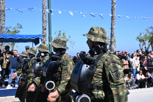 Η παρέλαση του στρατού στην Κω, για την Επέτειο της Ενσωμάτωσης της Δωδεκανήσου