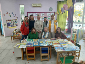 Βιβλία για τη βιβλιοθήκη του 1ου Νηπιαγωγείου Κω, παρέδωσε η Λέσχη Lions Κω &quot;Ιπποκράτης&quot;