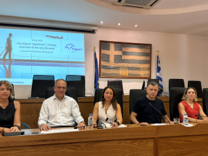 Συνάντηση εργασίας, του Δημάρχου Θεοδόση Νικηταρά, της Επάρχου Κω - Νισύρου και εκπροσώπων των επαγγελματικών Φορέων της Κω με στελέχη της Fraport Greece