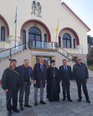 Συνάντηση της ηγεσίας του Υπουργείου Τουρισμού με τον Σεβασμιώτατο Μητροπολίτη Κώου και Νισύρου