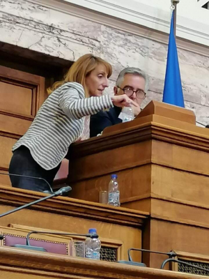 Παρέμβαση του Βασ. Υψηλάντη κατά τη συζήτηση αναθεώρησης άρθρων του Συντάγματος