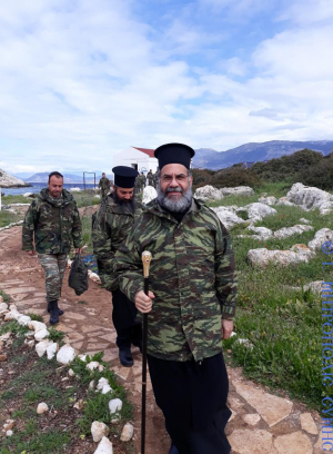 Θεία Λειτουργία στο νησί της Ρω από τον Μητροπολίτη Σύμης, Τήλου, Χάλκης και Καστελλορίζου κ. Χρυσόστομο
