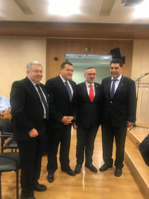 Ο Γενικός Γραμματέας απόδημου Ελληνισμού, Γιάννης Χρυσουλάκης, στο  &quot;ΣΠΙΤΙ ΤΗΣ ΚΥΠΡΟΥ&quot; για τα γενέθλια του ΟΗΕ