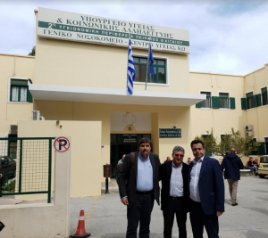 Ικανοποίηση στον ΣΥΡΙΖΑ από την επίσκεψη του Υπουργού Υγείας κ. Ξανθού στην Κω