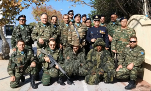 Οι 21 Εθνοφύλακες από την Κω οι οποίοι παρέλασαν για την 28η Οκτωβρίου