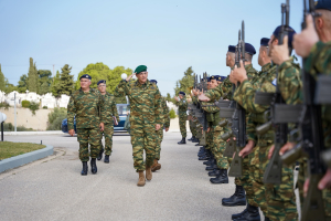 Στην Κω ο Αρχηγός ΓΕΕΘΑ - Επισκέφθηκε και τα επιτηρητικά φυλάκια Καλολίμνου &amp; Ψερίμου. Δείτε φωτογραφίες