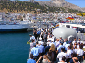 H 195η Επέτειος της Ναυμαχίας του Γέροντα, στην Κάλυμνο, παρουσία του Υφυπουργού Τουρισμού Μάνου Κόνσολα