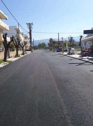 Ολοκληρώθηκε η ασφαλτόστρωση της Εθνικής Αντιστάσεως - Παραχώρηση ασφαλτικού υλικού αξίας (περίπου) 2700 €, στο Δήμο Κω, λόγω της καθυστέρησης