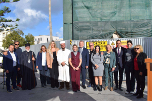 ΒΑΚΟΥΦ ΚΩ: Η τελετή εγκαινίων της έναρξης των εργασιών αποκατάστασης του Τεμένους Ντεφτερντάρ στην πλατεία Ελευθερίας