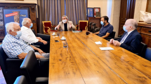 Συνάντηση του Περιφερειάρχη και του Δημάρχου Ρόδου με τον πρόεδρο της ισραηλινής Arkia Airlines. Συζητήθηκαν οι προοπτικές της επανεκκίνησης της τουριστικής αγοράς του Ισραήλ