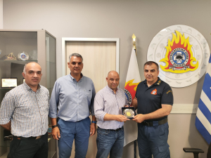 ΠΑΝΕΛΛΗΝΙΑ ΕΝΩΣΗ ΕΘΕΛΟΝΤΩΝ ΠΥΡΟΣΒΕΣΤΙΚΟΥ ΣΩΜΑΤΟΣ: Συνάντηση με τον Υπουργό Κλιματικής Κρίσης και Πολιτικής Προστασίας και με τον Υπαρχηγό του Πυροσβεστικού Σώματος