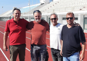Ολοκληρώθηκε η διαγράμμιση του αγωνιστικού χώρου του σταδίου ΑΝΤΑΓΟΡΑΣ υπό την επίβλεψη και καθοδήγηση του εκπροσώπου της WORLD ATHLETICS
