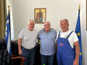 Στη Λέρο ο Αντιπεριφερειάρχης πρωτογενούς τομέα Φιλήμονας Ζαννετίδης