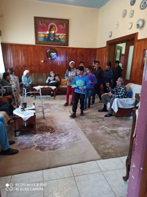 Δωρεά από το σχολείο Ledu στο γηροκομείο Λέρου