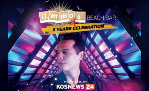 Αυτή την Κυριακή 7 Ιουλίου στα decks του Ammos ο Ιταλός Dj Fraanklyn. Powered by Kosnews24
