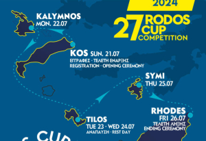 Την Κυριακή στην Μαρίνα Κω η τελετή έναρξης του 27ου Ιστιοπλοϊκού Αγώνα Rodos Cup 2024