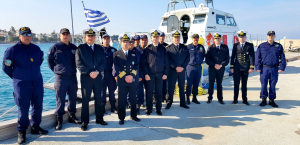 Η επίσκεψη του Αρχηγού του Λιμενικού Σώματος – Ελληνικής Ακτοφυλακής στις Λιμενικές Αρχές Κω - Καλύμνου - Λέρου. ΦΩΤΟ