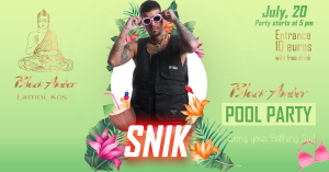 Ο #SNIK, σε ένα μοναδικό Live στην Κω, αποκλειστικά για το Black Amber Club στη Λάμπη