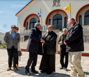Συνάντηση του Περιφερειάρχη με τον Μητροπολίτη Κώου - Νισύρου