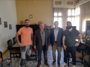 Στην Κάλυμνο ο αντιπεριφερειάρχης Χρήστος Ευστρατίου για την προώθηση των προβλημάτων του νησιού