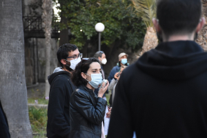 Η συγκέντρωση διαμαρτυρίας του Σωματείου Ξεν/λων Κω στη Λεωφόρο Φοινίκων