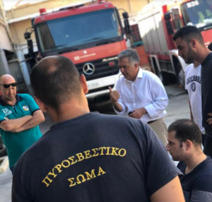 Βασίλης Α. Υψηλάντης: «Πρωταρχικό μέλημα μας η υποστήριξη των κρατικών δομών στην περιοχή μας και η σωστή οργάνωση της πολιτικής προστασίας.»