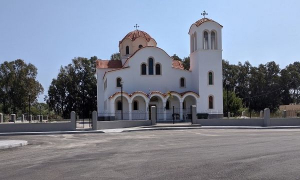 Ἁγιασμός γιά τήν καθιέρωση τοῦ Προσκυνηταρίου Ἱεροῦ Ναοῦ Ἁγίου Γεωργίου Νέας Ἁλικαρνασσοῦ