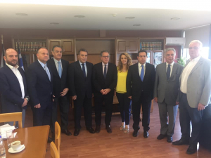 Η συνάντηση για τις επιπτώσεις του μεταναστευτικού-προσφυγικoύ στα νησιά,  στο Υπουργείο Προστασίας του Πολίτη