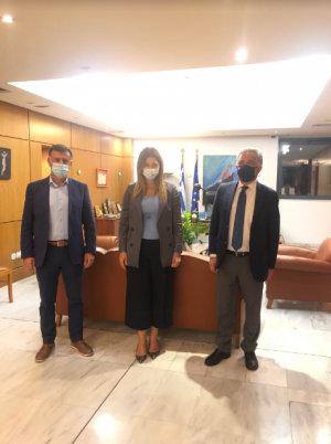Βασίλης Α. Υψηλάντης: Οφείλουμε να βάλουμε την Κω στο χάρτη της τριτοβάθμιας εκπαίδευσης - Συνάντηση με την ηγεσία του Υπουργείου Παιδείας