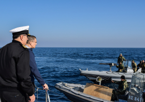 Στην Κω ο Υφυπουργός Εθνικής Άμυνας Αλκιβιάδης Στεφανής - Θα παρακολουθήσει τις νυχτερινές θαλάσσιες περιπολίες
