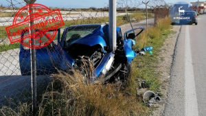 Θανατηφόρο τροχαίο στη Ρόδο - Έχασε τη μάχη για τη ζωή η 43χρονη οδηγός. Σε κρίσιμη κατάσταση και η 27χρονη συνοδηγός