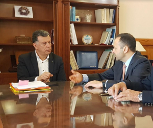 Επίσκεψη του προέδρου του ΕΒΕΔ στην Κω για τα ανοικτά ζητήματα του νησιού