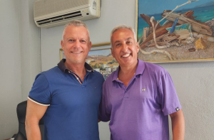 Συνάντηση εργασίας του Αντιπεριφερειάρχη Παιδείας και Διά Βίου Μάθησης κ. Γιάννη Κρητικού με τον Δήμαρχο και στελέχη της Δημοτικής Αρχής Λειψών
