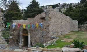 Πρόγραμμα πανηγύρεως τῆς Ἱερᾶς Μονῆς Παναγίας Καστριανῶν στό Παλαιό Πυλί